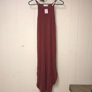 Brick Maxi Boutique Dress